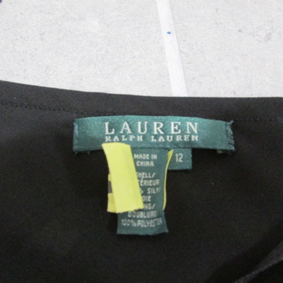 Lauren Full Midi Skirt, Pink Roses on Black, Size 12 - Picture 6 of 6